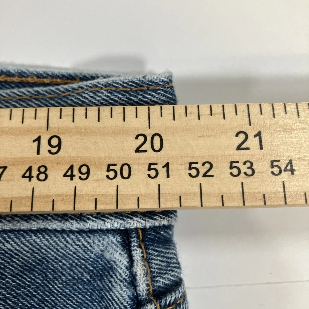 Levi's 550 Relaxed‎ Fit Jeans Mens 40x30 Medium Wash Tapered Blue Denim Pants